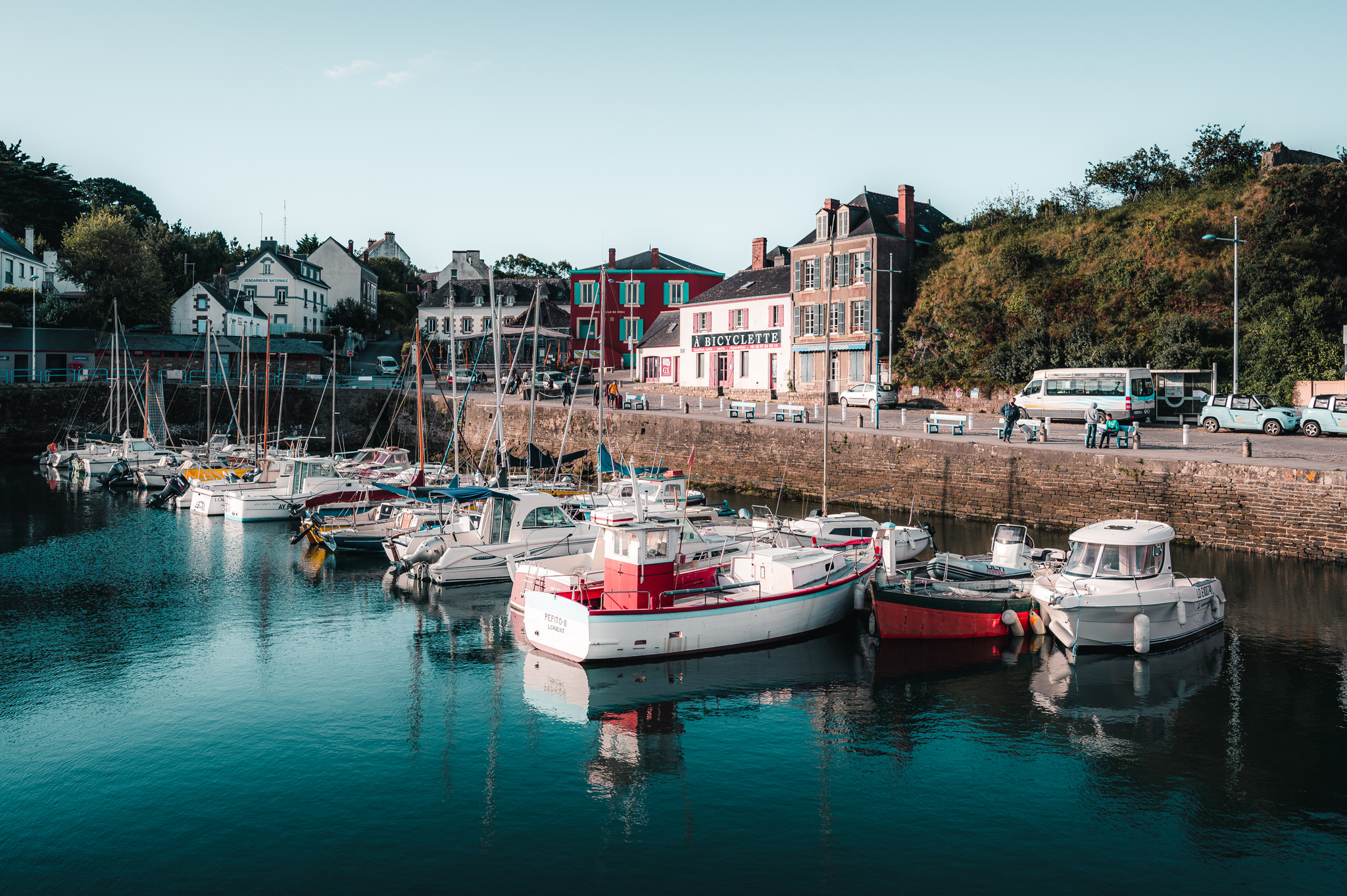 Port Tudy à l'île de Groix (Morbihan) - ©Lezbroz - LBST